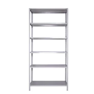 ESTANTE DE AÇO INDUSTRIAL CHAPA 24 C/ 6 PRATELEIRAS 60KG (40cm)