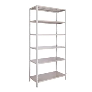 ESTANTE DE AÇO LEVE COM 6 PRATELEIRAS PROF. DE 40CM